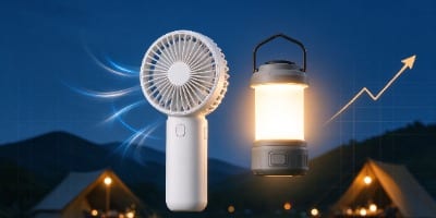 Outdoor Camping Economy Heats Up: Portable Fans and Charging Lights as New Export Growth Poles